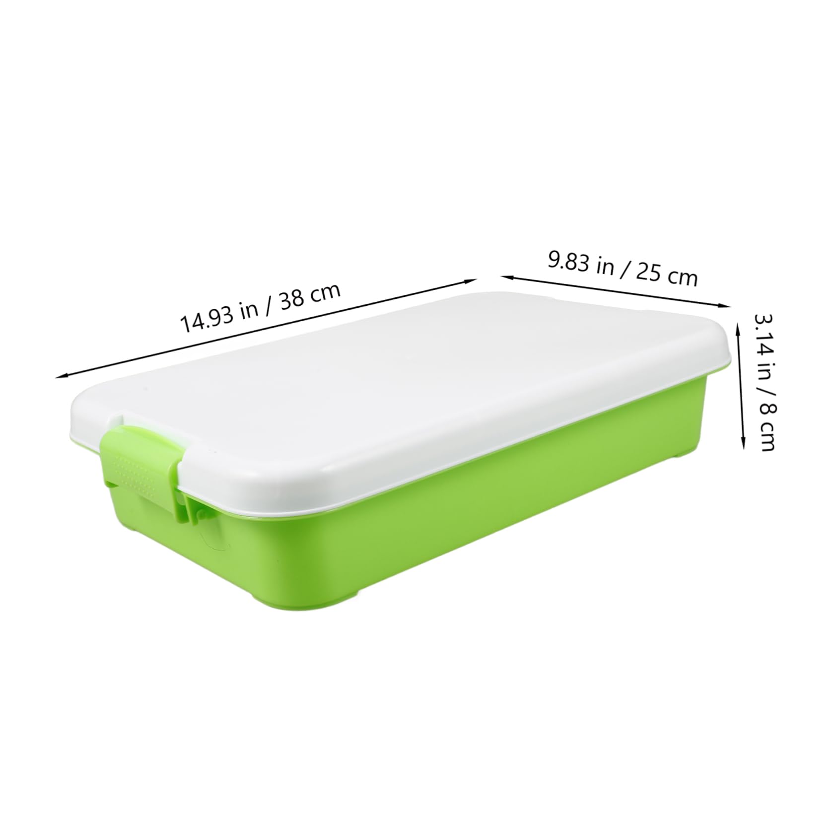 BESPORTBLE Portable Tray Lid Small Box for Boys and Girls Outdoor Toys Sturdy Plastic Sandbox Storage Box