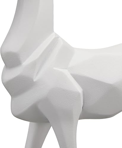 Miniatura 6 de Decoración de Navidad, 2 adornos de resina de reno, para madre e hijo, ciervo, pareja, escultura de ciervo utilizada para sala de estar, estantería,