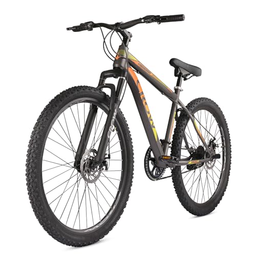 Image of CROW - Meridian Single Speed | 29 inch Unisex MTB Cycle for Boys and Adults | MTB Cycle with Duald Disc Brake | HI TENSILE Steel Frame | Mountain Bike | Unisex | Ideal for 5.8 FT +