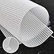 Luckwaii 10 Stück Kunststoffgitter Plastic Canvas Sheets Kunststoff Netzblätter Leinwand Pad Kreuzstich Netzgewebe Knoten Segeltuch Plastic Mesh Canvas Weiß DIY Taschenzubehör 30 * 20cm für Bastel