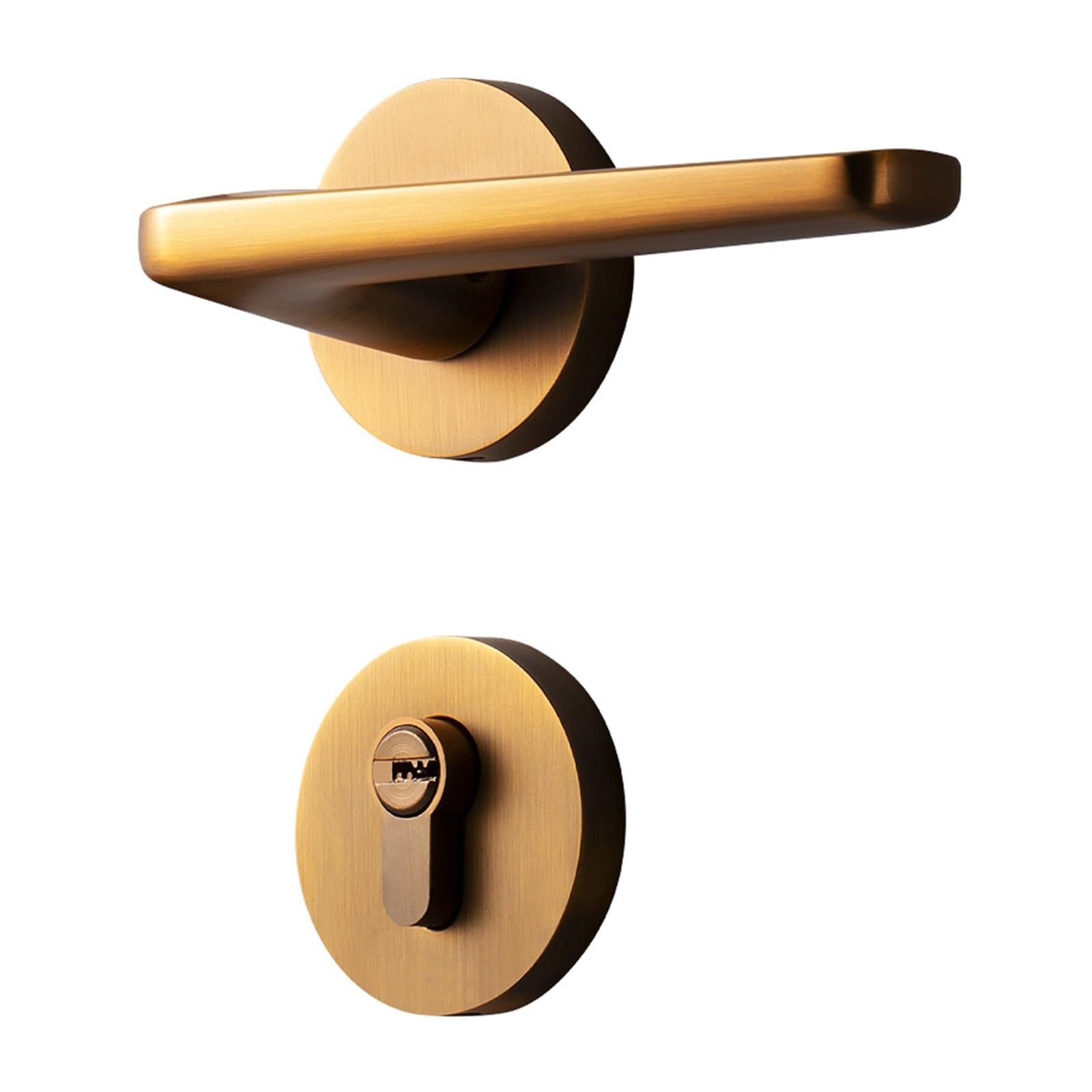 Serrure de porte simple américaine pour remplacer vos poignées bruyantes