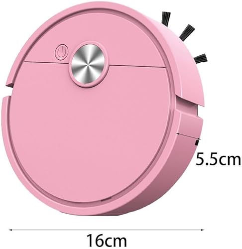 Miniatura 2 de Robot aspirador inteligente robot inteligente de limpieza de pisos con sistema de trapeador de barrido doble, múltiples modos de limpieza, carga