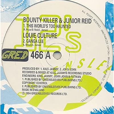 This World Is Too Haunted / Ganga Lee-12"