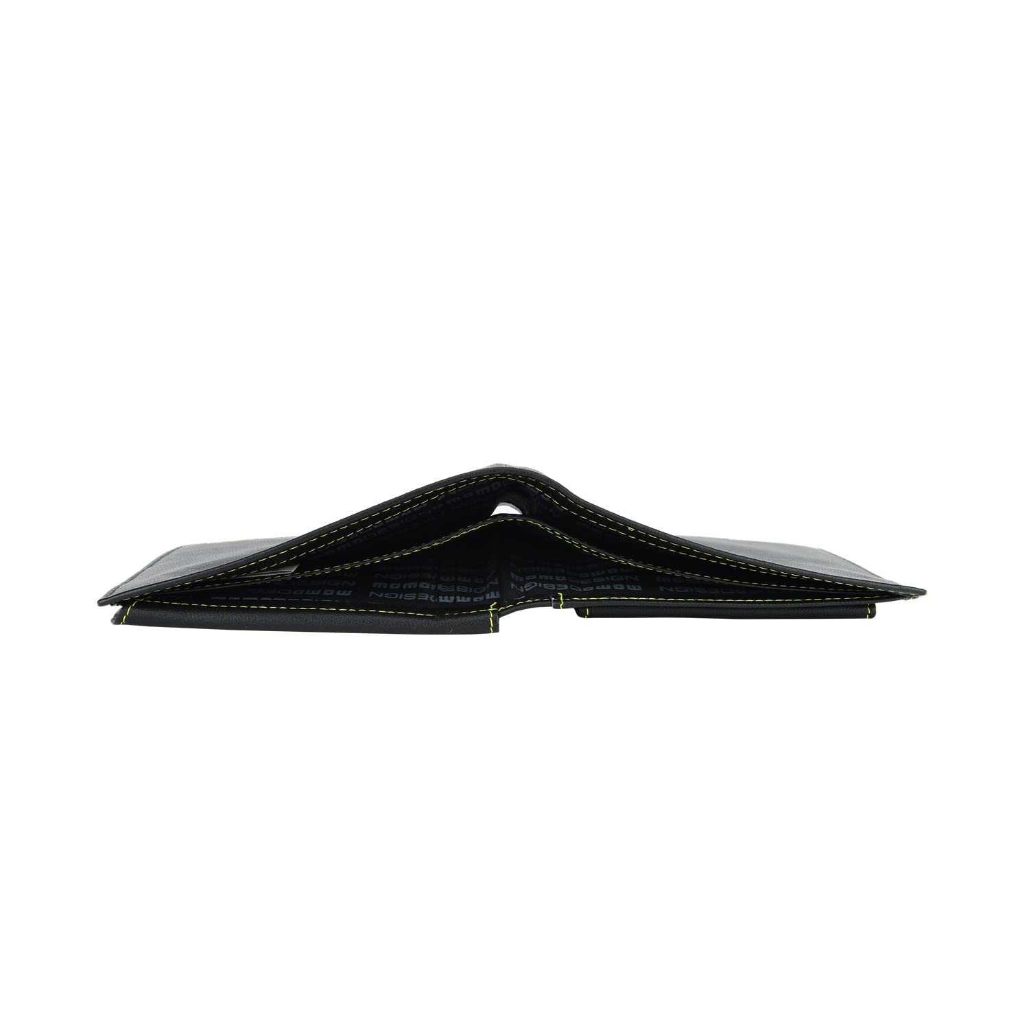 MOMO Design Cartera de Piel Genuina para Hombre, CLÁSICA, con Protección RFID, Caja de Regalo de Madera