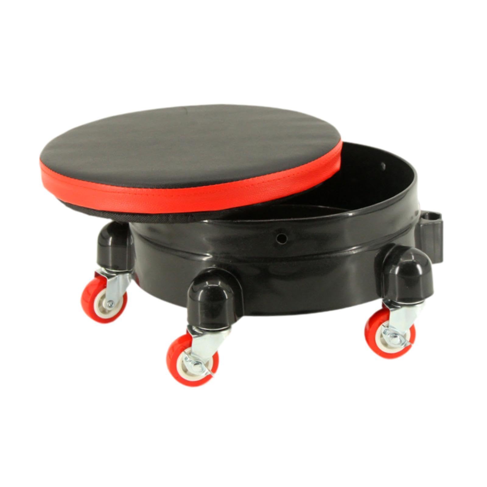 Carrello per Autolavaggio, Porta Secchio Professionale, Facile Da Spostare, per La Pulizia Della Carrozzeria.