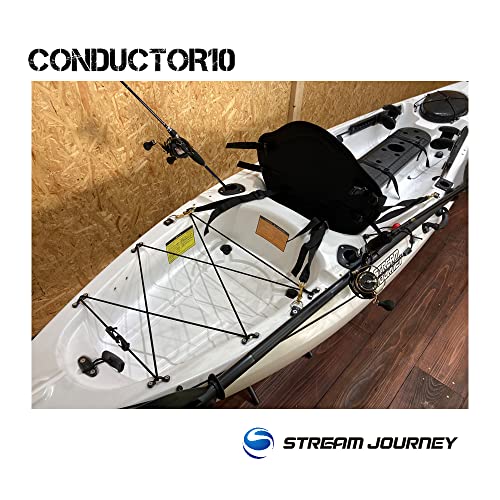 運送会社営業所止め限定 西濃運輸支店での引き取り限定 ストリームジャーニーカヤック【CONDUCTOR10 】コンダクター10 ホワイト 8枚目