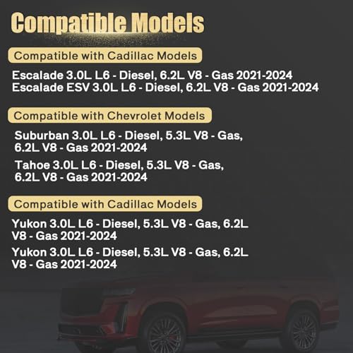 Motor lateral izquierdo de estribo eléctrico para Cadillac Escalade miniatura 3