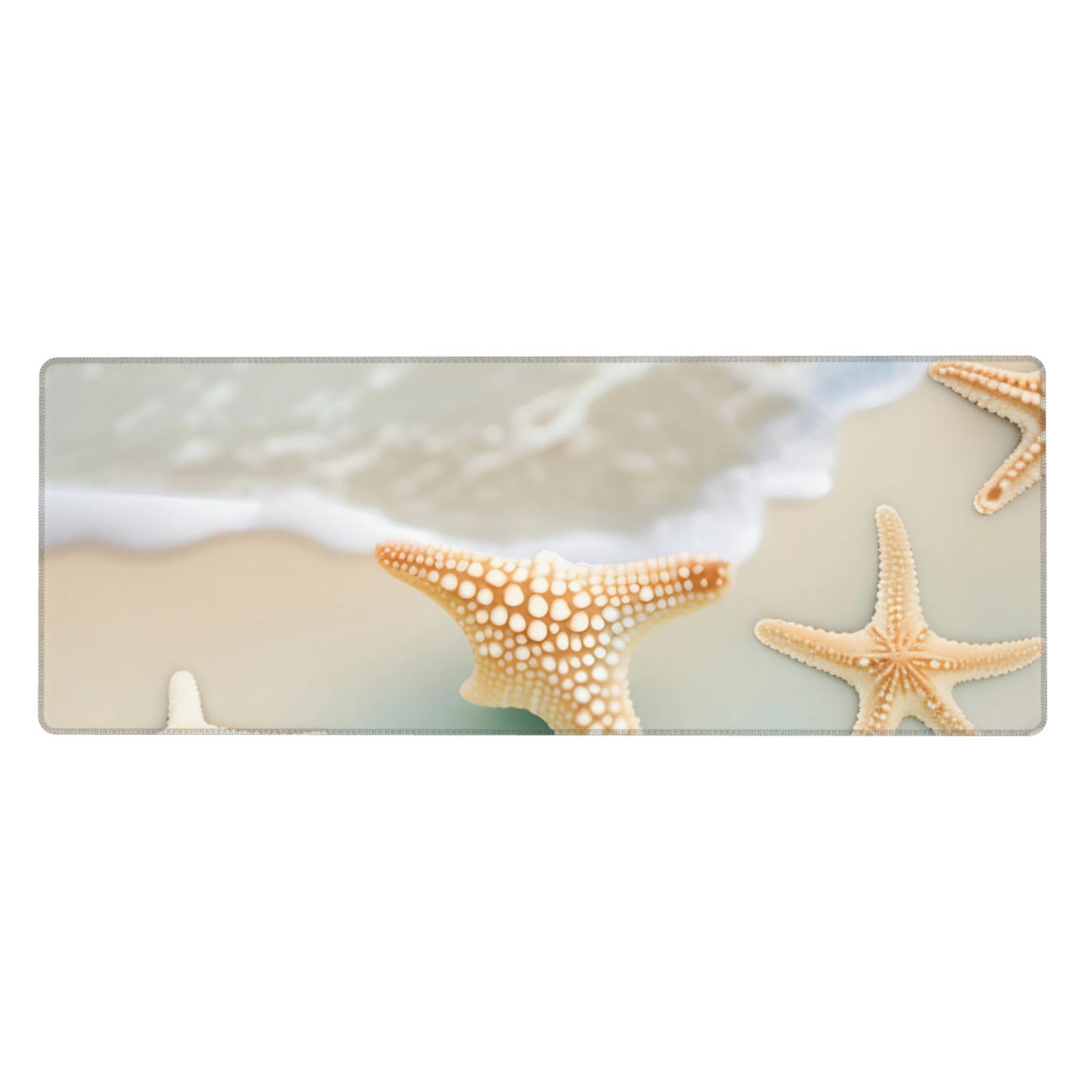 Tapis de clavier Beach Starfish de qualité supérieure avec base antidérapante - 8
