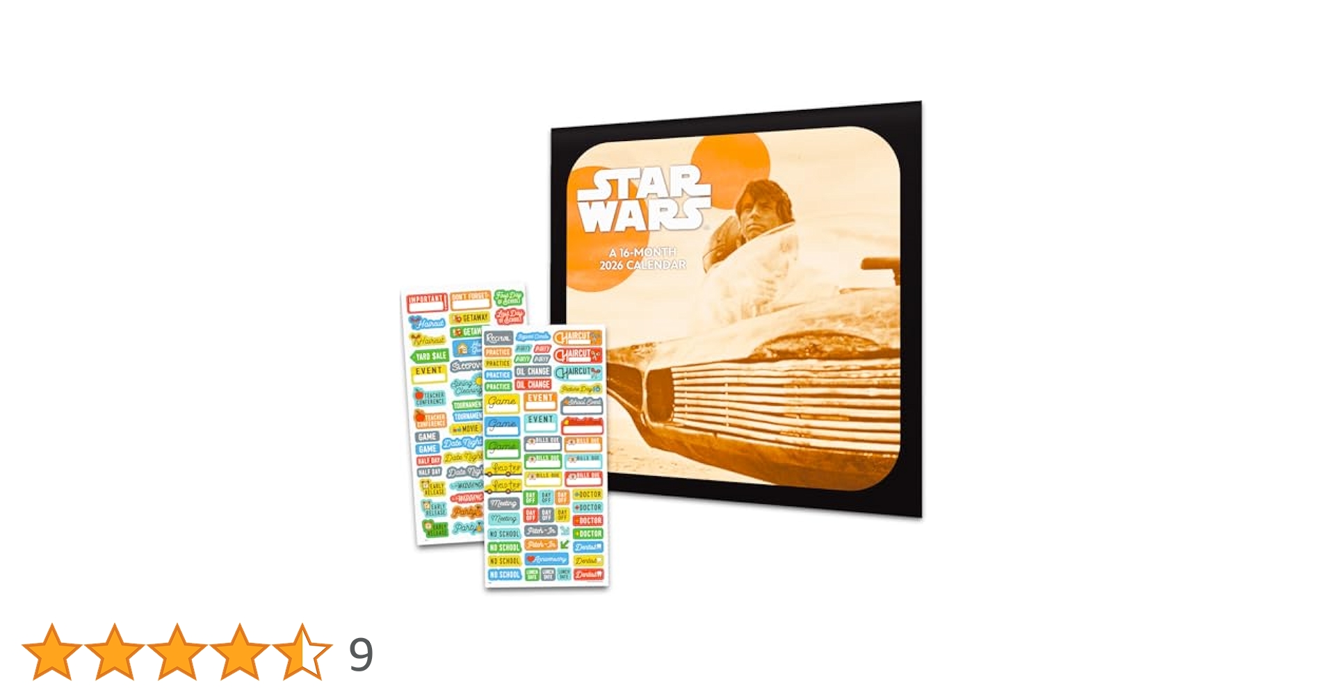 Amazon.co.jp: スターウォーズカレンダー2026 - デラックス2026