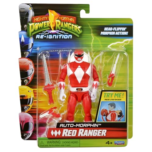 Mighty Morphin Power Rangers Figurine Ranger Rouge
