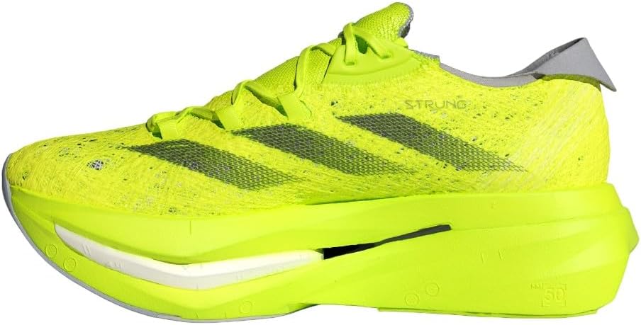 adidas Mens Adizero Prime X2 Strung Running Sneakers Shoes - Yellow - Image 3