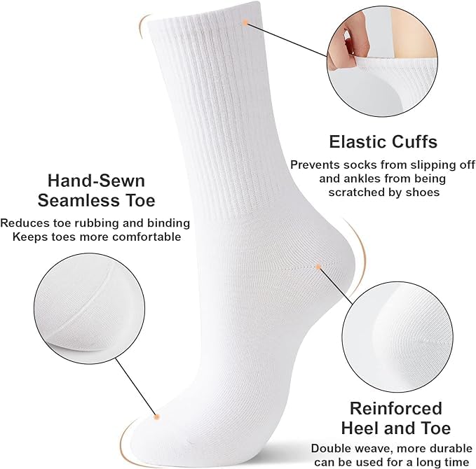 Image of Comfortable and breathable cotton women's ankle round neck socks (US, Numeric, 6, 10, Regular, Regular, 1, khaki)
