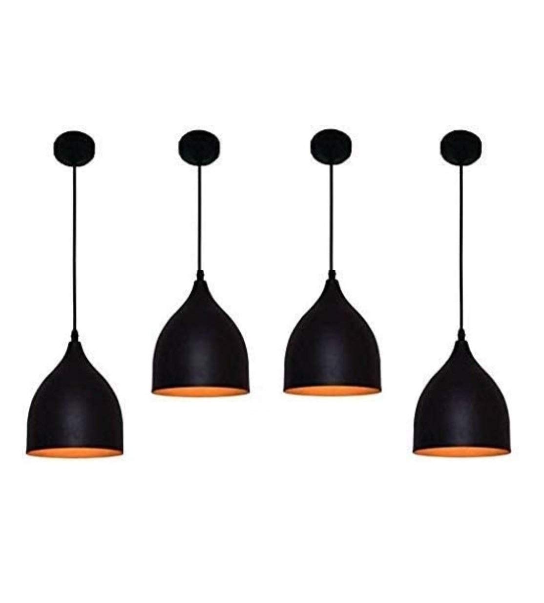Avior Hanging Light for Living Room, Pendant Lamp for Bedroom, Outdoor Lamps (Pack of 4)(Aluminium)-image-26