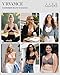 VRVOICE Wireless Bras for Women No Underwire Seamless Full Coverage Push Up Support Lift Tshirt Comfortable Everyday Bralette, Skin Small