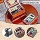 1/12 Miniatur Wichtel Zubehör, Mini Nähmaschine und Nähkästchen 3-Schicht, Miniaturen Puppenhaus Zubehör, Wichtel Zubehör Weihnachten Miniatur Deko Puppenhaus Zubehör Vintage