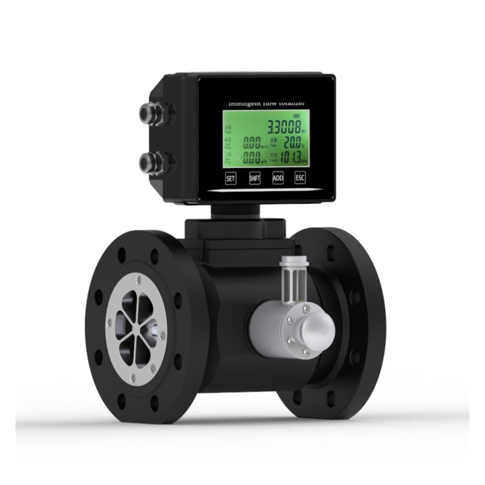 Gqnblvhzupdm Nero High Precision Explosion Proof Digital Display Gas Flow Meter For Natural, Fuel,High Accuracy(Dn65)
