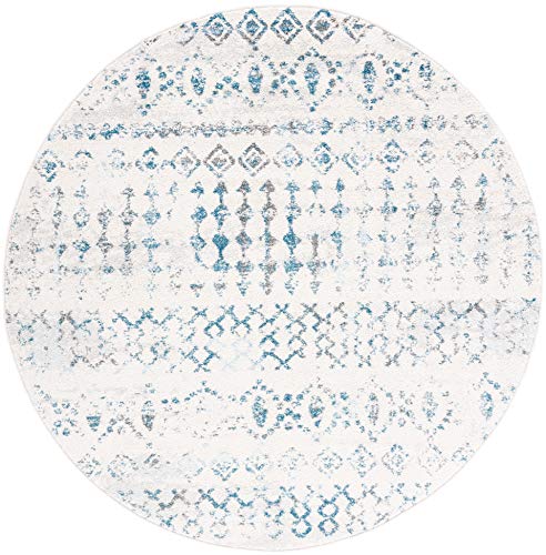 SAFAVIEH Tapete Redondo 6'7" Boho Marroquí miniatura 3