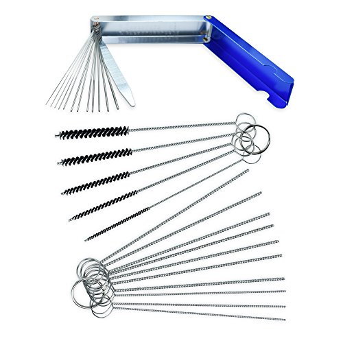 homEdge Carburateur Reinigingsgereedschap Kits, Carb Carburateur Jet Cleaner voor ATV, UTV, Motorfiets Bromfiets Welder Carb, Jet Dirt Remover - Image 3