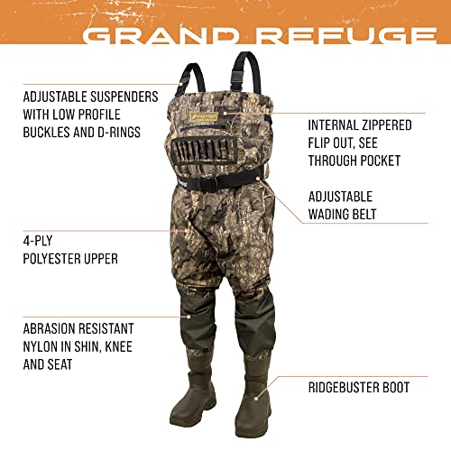 Image of FROGG TOGGS Men's Grand Refuge 3.0 Waterproof Bootfoot Wader for Hunting with Removable Insulation Liner - Slim FIT