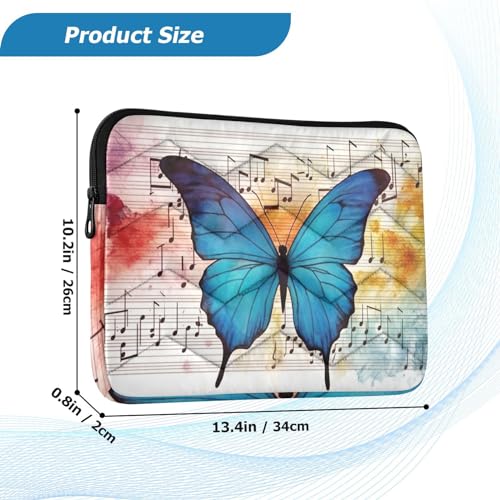 Funda azul para portátil 13-14 pulgadas impermeable y antichoque miniatura 3