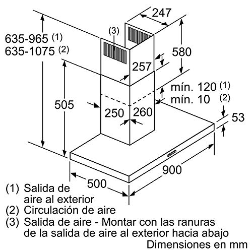 Balay-3BC097EX-Campana-Decorativa-de-Pared-90cm-Iluminacion-LED-Acero-Inoxidable-756m3h-I-Control-Electronico