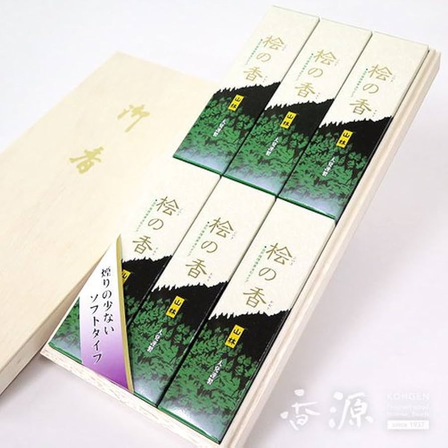 大野林火　10冊セット ★ Amazon.co.jp: 大発のお線香ギフト 桧の香 短寸 小箱6箱入