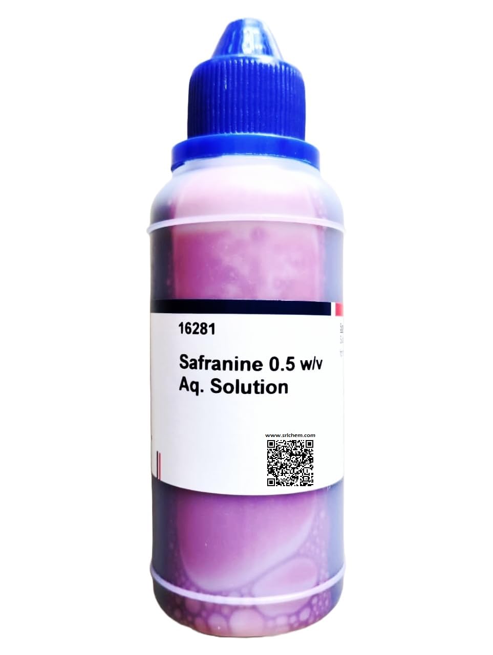 SRL Safranine 0.5 w/v Aqueous Solution, Laboratory Grade Microscopy Stain, 125ml, Dark Red-picture-26