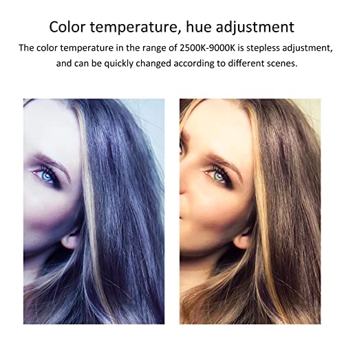 Aoca RGB-Fotografie-Fülllicht, 2500-9000K-Vollfarbkamera-Videoleuchte, mit 84 Lampenperlen, Magnetabsorptionsfunktion, 1… – Bild 4