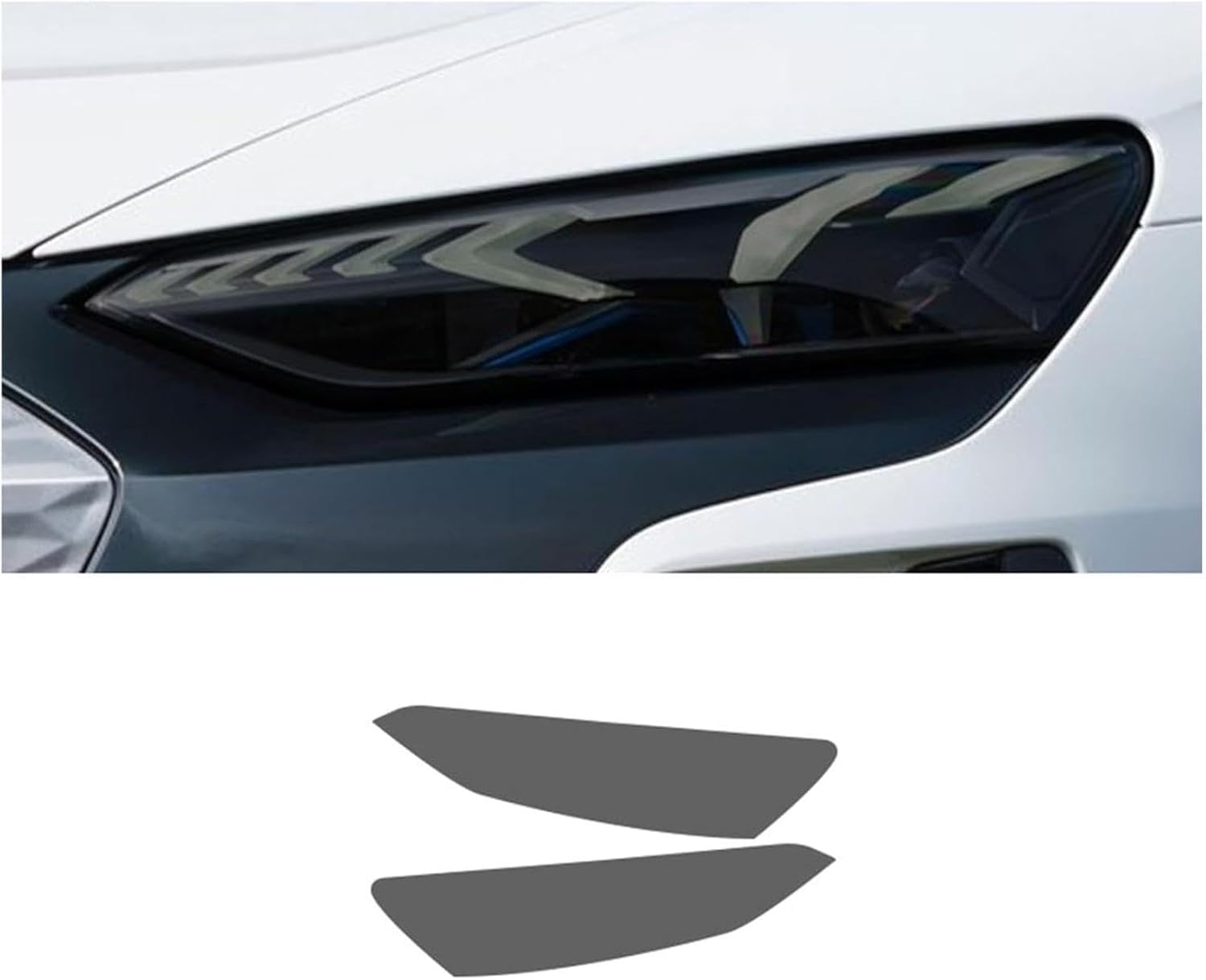 SamLng Car Front Light Film for Etron GT RS Quattro 2021 2022 Precut Headlight Protective Film Car Front Headlamp Protection Film car Lights Film Headlight Anti-Scratch Non-Yellowing Protective Film
