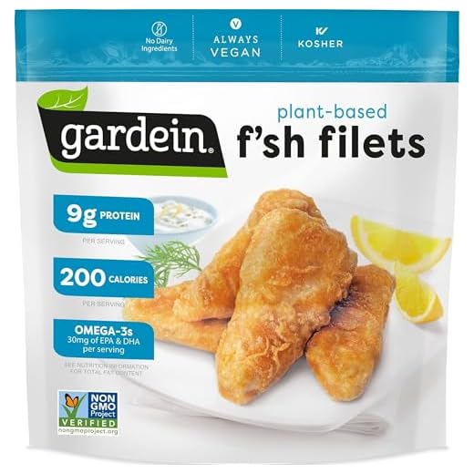 Gardein Golden Plant-Based Fishless Filets, Vegan, Frozen, 10.1 oz.