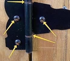 4″–8″ Heavy Duty Decorative T Hinges photo review