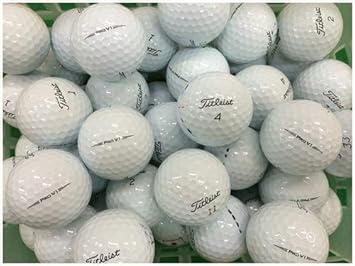 Amazon A級ﾏｰｶｰ タイトリスト Prov1 19年モデル ホワイト個セット ロストボール おっ球げ ノーブランド品 ゴルフボール