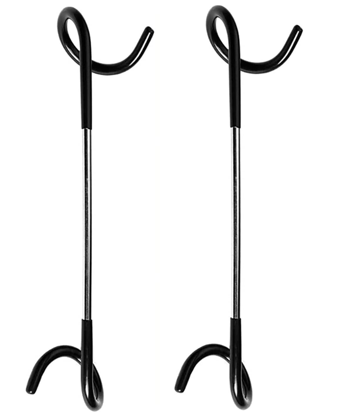 Porta Lanterne da Campeggio Confezione da 2, Ganci per Palo della Tenda Ganci da Campeggio e da Giardino per Lanterne Appese da Campeggio Bollitore Sacchetti della Spazzatura