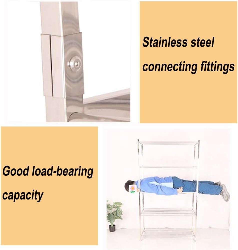 Foldable Space-Saving Clothes Rack Floor-Standing Clothes Rack Tripod Portable Rotating Clothes Rack，Stainless Steel Towel Hanger Rack with Wheels - Indoor/Outdoor Clothes Drying Stand, Vers