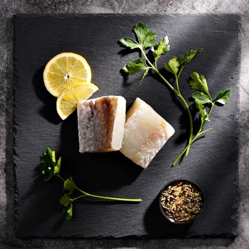 2 Kg Bacalao Premium de Islas Feroe en Salazón, Selección Artesanal| Alta Calidad para Cocina Gourmet y Recetas Mediterráneas | Troceado Práctico