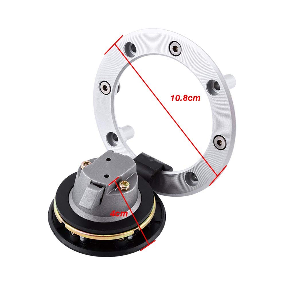 Bouchon Réservoir de Carburant, Bouchon de reacuteservoir de gaz avec 2 Clés en Aluminium pour Moto