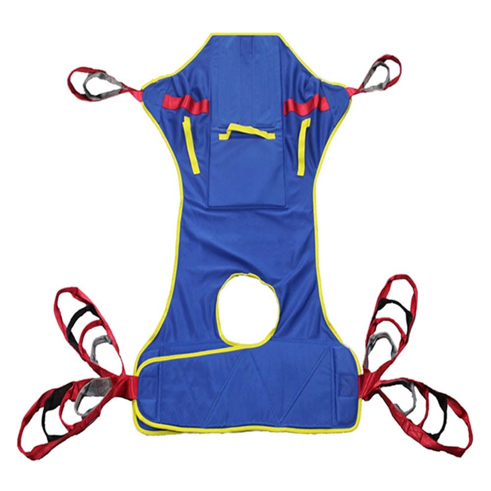 Eslinga para Grúa - Paciente Cinturón De Transferencia para Bariátrico, Enfermería, Anciano, Discapacitado, Cuerpo Completo Y Postrado En Cama Large