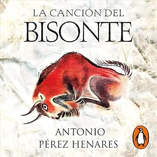 Diseño de la portada del título La canci&oacute;n del bisonte