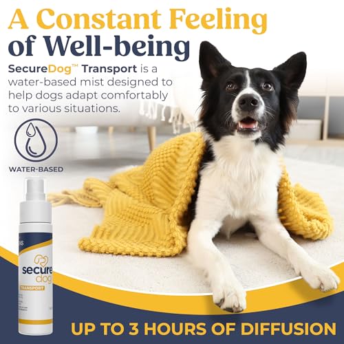 Image of SIGNS SecureDog Transport, Water Based Calming Travel Spray, Naturally Supports Calm and Wellbeing Helping Relieve Any Feeling of Anxiety or Stress
