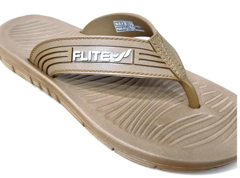 Image of FLITE Thong V-Strap Slippers for Men & Women | Soft Cushioned, Lightweight & Non-Slip Daily Use Chappals