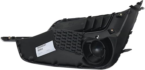 Miniatura 4 de FITRITE AUTO PARTS - Cubierta para lámpara antiniebla para Subaru Impreza 2015-2016, color negro con moldura cromada SU1039109 57731FJ400