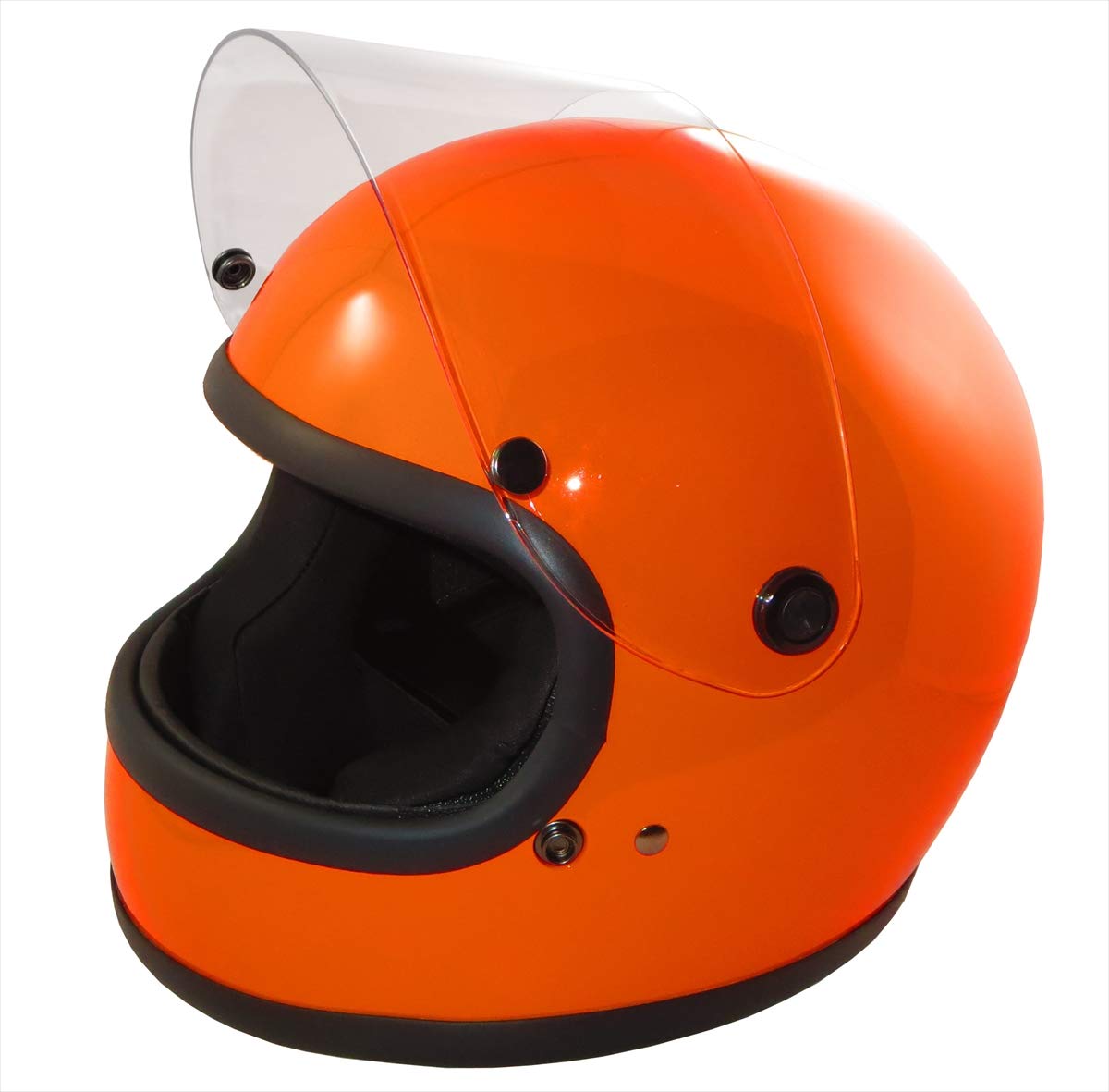 Guardy オレンジ ジェットヘルメット Amazon.co.jp: ZK-540 フルフェイスヘルメット(オレンジ