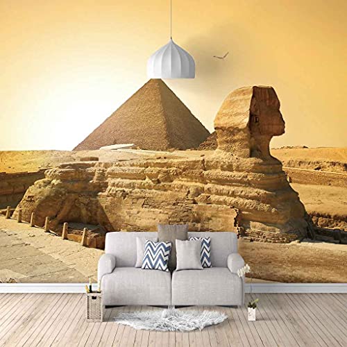 Papier peint effet 3D pagode d'or pour masquer défauts muraux - 2