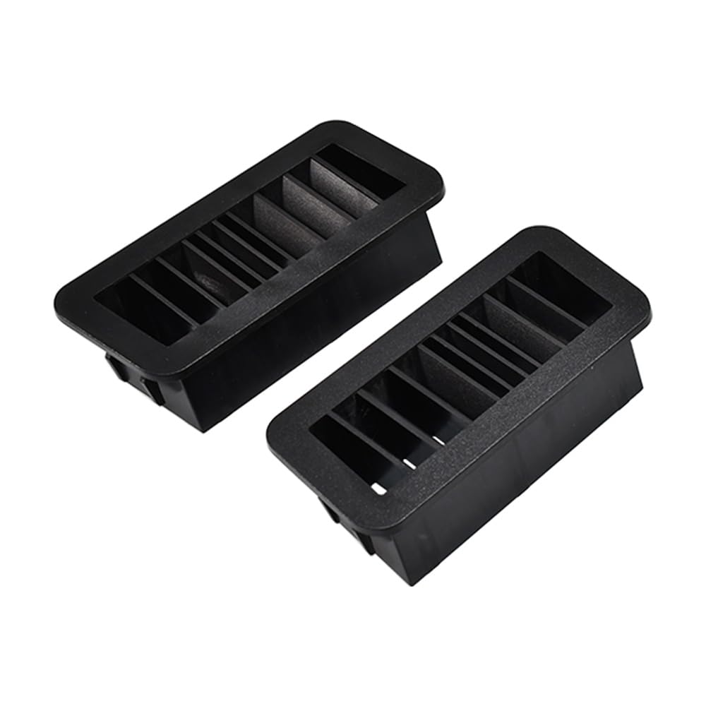 2 set di deumidificatori parabrezza cruscotto compatibile con Volkswagen Transporter T4 cruscotto nero griglie di ventilazione