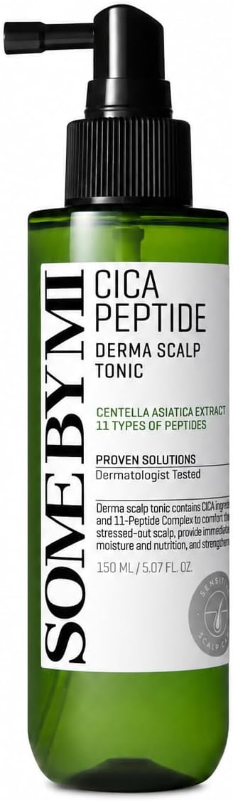 CICA Peptide Anti-Hairloss Scalp Tonic | 150ml | For Strengthening & Protecting The Hair | Help To Relieve Hair Loss | Enriched With Peptide & Cica