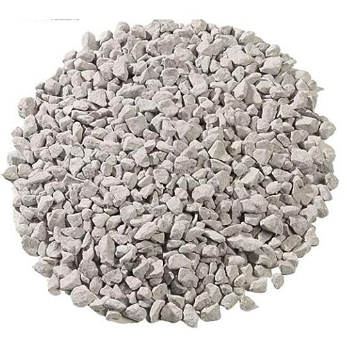 Grey Limestone Aggregate 20mm Decorative Garden Stones Gravel 25kg - Suitable For Loose Driveways, Paths, Mulching of Borders, General Landscaping, Gravel Grids