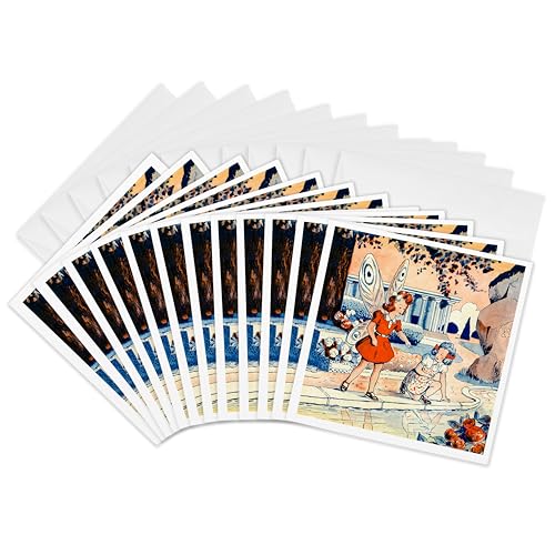 Scenes from the Past}WbN^ ? Be[WqpubNAdventures ofo^tC̎qƗFl ? O[eBOJ[h Set of 12 Greeting Cards