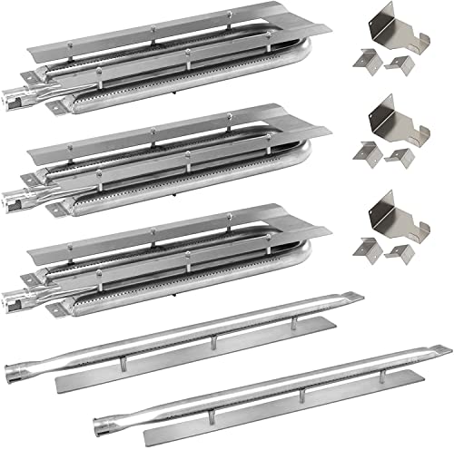 Grill Burners U Shaped and Smoker Pipe Burner BBQ Replacement Parts for Viking VGBQ410-3RT VGBQ532-3RT VGIQ532-3RT Outdoor Cooking BBQ Pipe Gallery