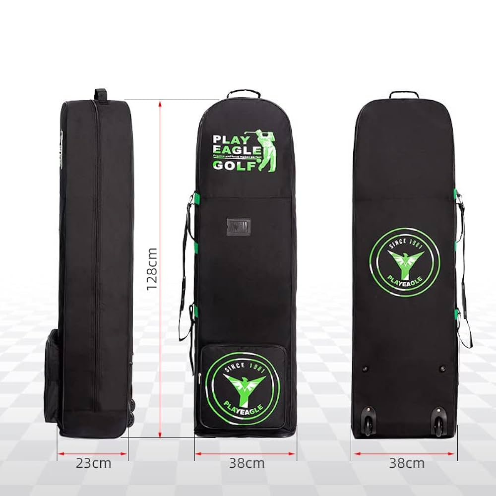 トラベルカバーキャスター付き(ゴルフキャディーバッグ) トラベルバッグ ゴルフ キャディバッグ カバー ローラー付き