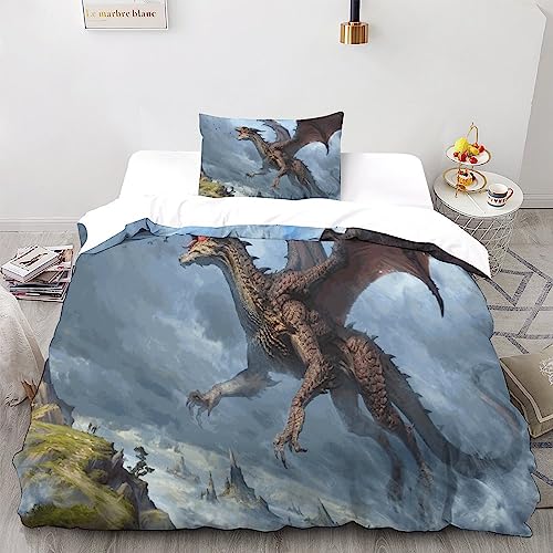 Linge de lit monstres géants 3D pour décorer une chambre d'ado